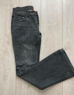 H&M donkergrijze bootcut jeans/spijkerbroek maat 34/XS, Grijs, H&M, Ophalen of Verzenden, W27 (confectie 34) of kleiner