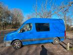 VW Crafter - 7persoons - Bestel 32 2.5D 100KW L2h2 EU5 2011, Auto's, Bestelauto's, Euro 5, 7 stoelen, Origineel Nederlands, Grijs