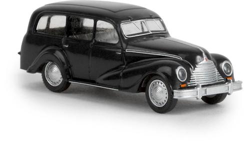 Brekina 27350 EMW 340 Kombi, zwart, Hobby en Vrije tijd, Modelauto's | 1:87, Nieuw, Auto, Brekina, Ophalen of Verzenden
