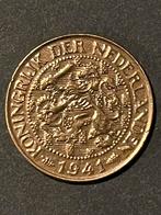 1 cent Wilhelmina uit 1941, Ophalen of Verzenden, Koningin Wilhelmina, 1 cent, Losse munt