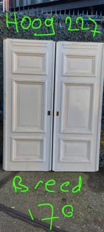 Schuifdeuren kamer en suite en buitendeuren, Doe-het-zelf en Verbouw, Deuren en Horren, Ophalen, Binnendeur, 200 tot 215 cm