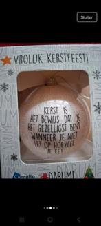 Kerstbal met leuke tekst, Diversen, Kerst, Verzenden, Nieuw