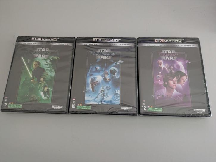 Star Wars 4K Original Trilogy 4KSETSW456, Cd's en Dvd's, Blu-ray, Nieuw in verpakking, Ophalen of Verzenden