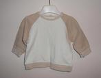 H&M beige witte flanel sporttrui sport truitje sweater mt 68, Ophalen of Verzenden, Nieuw, Jongetje of Meisje, Truitje of Vestje