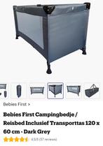Campingbedje, Kinderen en Baby's, Ophalen, Zo goed als nieuw, Reisbedje