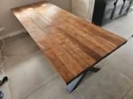 Teakhouten eettafel 2.50 m, Ophalen, 100 tot 150 cm, Teakhout, 200 cm of meer