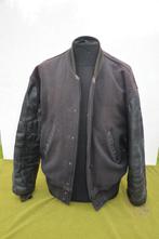 Origineel Amerikaans baseball jack, wol met leren mouwen, Kleding | Heren, Jassen | Winter, Maat 52/54 (L), Zwart, Ophalen of Verzenden