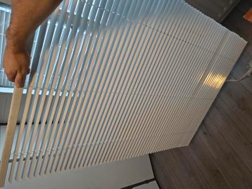 Luxaflex achtige lamellen - wit - 89,5cm breed max 131cm hoo beschikbaar voor biedingen