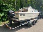 Inter 560 boot met 50PK Mercury'12 4takt (trailer optioneel), Watersport en Boten, Ophalen, Gebruikt, 50 pk of meer, Tot 6 meter