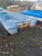 Visboot, Watersport en Boten, Vis- en Consoleboten, Ophalen of Verzenden, 3 tot 6 meter, Buitenboordmotor, Polyester