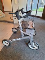 Rollator lichtgewicht aluminium lees beschrijving nieuwstaat, Ophalen, Lichtgewicht, Zo goed als nieuw