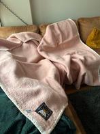 Sole Mio wollen deken 180x220 Vintage oud roze, Ophalen of Verzenden, Gebruikt