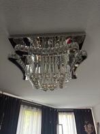 Kristallen Plafondlamp - Zo Goed Als Nieuw!, Huis en Inrichting, Ophalen, Zo goed als nieuw, Glas