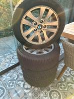 4 BMW velgen 205/55 16”, met winterbanden, Auto-onderdelen, Banden en Velgen, Ophalen, Gebruikt, 16 inch, Banden en Velgen