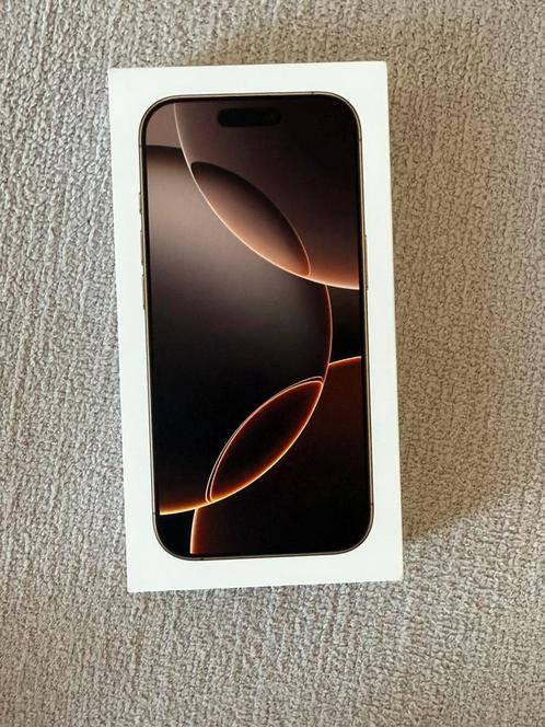 Apple iPhone 16 Pro 256GB Desert Titanium, Telecommunicatie, Mobiele telefoons | Apple iPhone, Zo goed als nieuw, 256 GB, Zonder abonnement