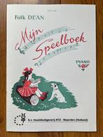 Nieuw - piano boek - Mijn Speelboek - Folk Dean, Ophalen of Verzenden, Nieuw, Les of Cursus, Piano