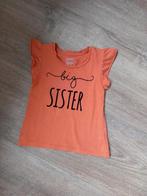 Leuk shirtje 'big sister' ' grote zus' maat 98., C&A, Meisje, Ophalen of Verzenden, Zo goed als nieuw