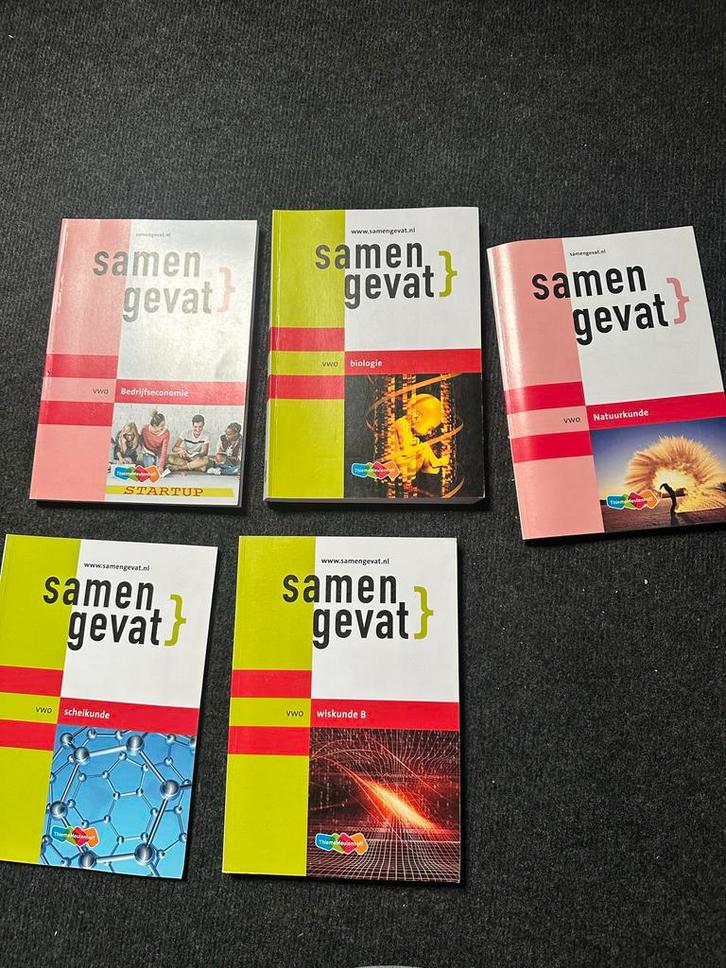 Samengevat VWO Boeken Bundel 2021-2022, Boeken, Schoolboeken, Zo goed als nieuw, Overige vakken, VWO, Ophalen of Verzenden