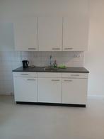 Mooie witte keuken, Huis en Inrichting, Keuken | Complete keukens, Gebruikt, Wit, Enkelwandige keuken, Ophalen of Verzenden