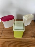 Tupperware augurken pot/ bewaarbus met schenkdop prijs per, Overige typen, Rood, Ophalen of Verzenden, Zo goed als nieuw