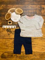 Baby girl setje broekje wibra blauw shirtje primark grijs 50, Kinderen en Baby's, Babykleding | Maat 50, Meisje, Nieuw, Ophalen of Verzenden