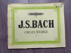 Bladmuziek voor kerkorgel J.S.Bach, Ophalen, Gebruikt, 2 klavieren, Orgel