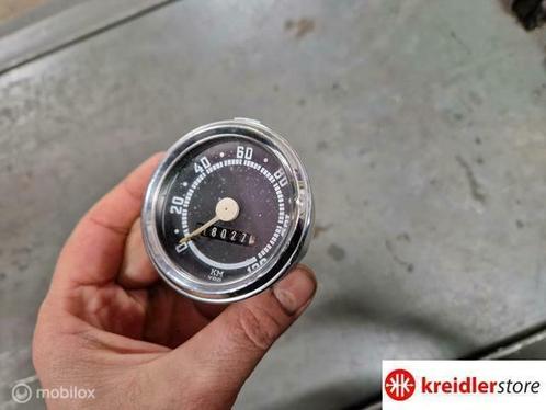 Kreidler VDO Kilometer teller voor Druppelkoplamp werkt goed, Fietsen en Brommers, Brommeronderdelen | Kreidler, Gebruikt, Ophalen of Verzenden