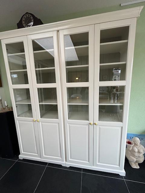 Vitrinekast , Liatorp, Ikea, Huis en Inrichting, Kasten | Vitrinekasten, Zo goed als nieuw, Minder dan 100 cm, 50 tot 100 cm, 25 tot 50 cm
