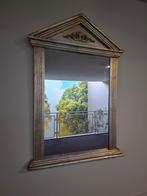 Zilverkleurige spiegel, Huis en Inrichting, Woonaccessoires | Zuilen en Pilaren, Ophalen of Verzenden