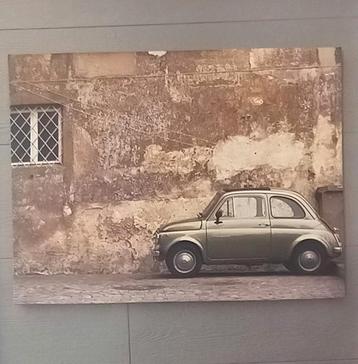 Canvas Schilderij Oldtimer beschikbaar voor biedingen