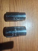 2 dopsleutel dopen 17/19-21/23 chrome vanadium nieuw, Ophalen of Verzenden, Nieuw