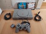 Playstation 1 set met games, Ophalen of Verzenden, Zo goed als nieuw, Met 1 controller, Met games