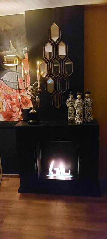 Zeer mooie en sfeervolle Xaralyn Nero Bio-ethanolhaard beschikbaar voor biedingen