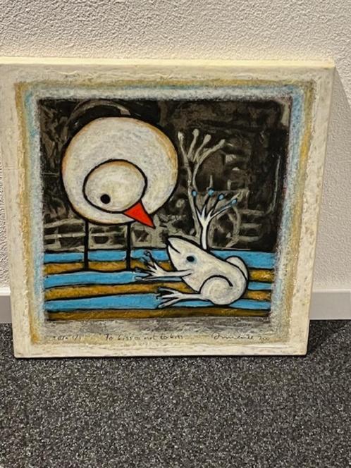 Hans Innemée To kiss or not to kiss, Antiek en Kunst, Kunst | Litho's en Zeefdrukken, Ophalen of Verzenden