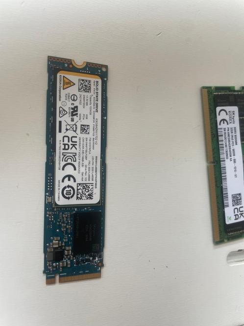 1TB SSD NVME KIOXIA, Computers en Software, Harde schijven, Zo goed als nieuw, Laptop, SSD, Ophalen of Verzenden