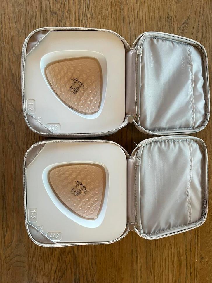2x Amoena Energy Cosmetic S2 size 1 borstprothese, Kleding | Dames, Ondergoed en Lingerie, Overige typen, Ophalen of Verzenden