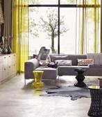 POLSPOTTEN Zig Zag bijzettafel gelakt Zwart | Van €350, nu, Huis en Inrichting, Tafels | Bijzettafels, 45 tot 60 cm, Minder dan 55 cm