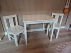 IKEA kinderzitje met 2 stoelen, Ophalen, Gebruikt, Tafel(s) en Stoel(en)