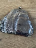 zilver mini clutch beurs portomonnee, Ophalen of Verzenden, Gebruikt, Overige kleuren, Leer
