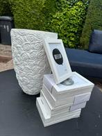 16 stuks Fotolijstje 15x20 en witte vaas met roosjes, Ophalen of Verzenden, Nieuw, Overige materialen, Minder dan 25 cm