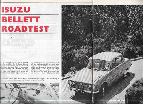 Roadtest ISUZU Bellett, Autovisie 1965., Boeken, Auto's | Folders en Tijdschriften, Nieuw, Overige merken, Verzenden