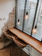 Eiken plank, Doe-het-zelf en Verbouw, Hout en Planken, Ophalen, 25 tot 50 mm, Eiken, Zo goed als nieuw