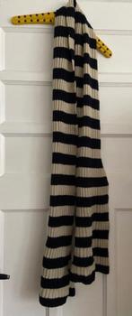 Cos blauw wit gestreepte wollen sjaal 100% wol/cashmere, Kleding | Dames, Mutsen, Sjaals en Handschoenen, Ophalen of Verzenden