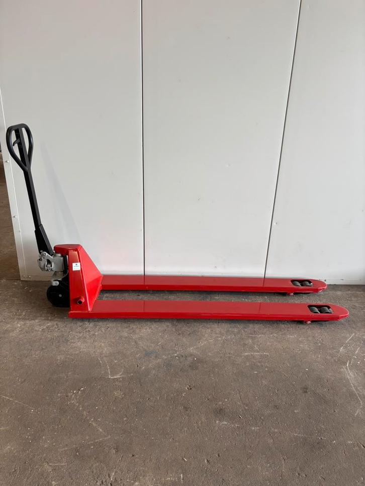 Palletwagen / pompwagen z.g.a.n / handpalletwagen / lifter, Doe-het-zelf en Verbouw, Palletwagens en Pompwagens, Zo goed als nieuw