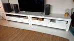 TV meubel wit hout, Huis en Inrichting, Ophalen, Zo goed als nieuw, 200 cm of meer, Minder dan 100 cm