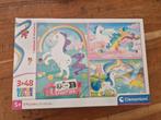 Clementoni puzzels Unicorn Nieuw, Ophalen of Verzenden, 10 tot 50 stukjes, Nieuw, 4 tot 6 jaar