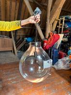 Grote glazen hanglamp, Ophalen, Zo goed als nieuw, Minder dan 50 cm