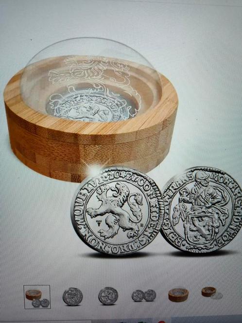 Officiële Herslag Leeuwendaalder 2021 Zilver 1 ounce, Postzegels en Munten, Munten | Nederland, Losse munt, Overige waardes, Vóór koninkrijk