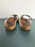GRATIS VERZENDEN | BIRKENSTOCK Klasse witte slippers 39, Slippers, Verzenden, Wit, Zo goed als nieuw