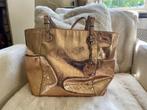 Michael Kors shopper metallic logo, Ophalen of Verzenden, Zo goed als nieuw, Overige kleuren, Shopper